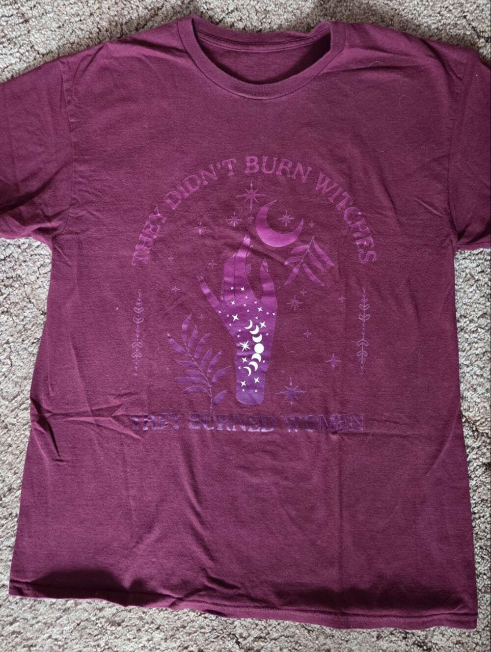 Source Unknown Plum Graphic Short Sleeve Tee